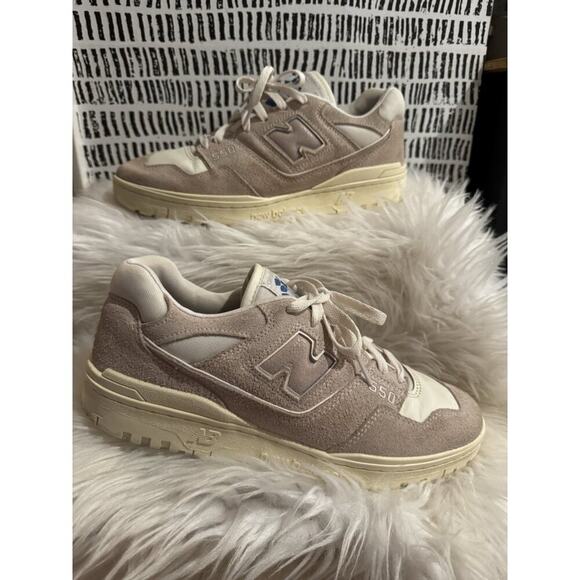 Size 12 - New Balance 550 x Aime Leon Dore Low Grey Suede Shoes Sneakers Men’s main image 7